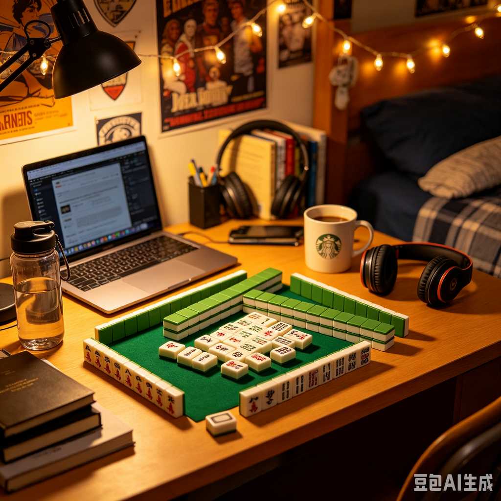 traditional oriental mahjong tiles