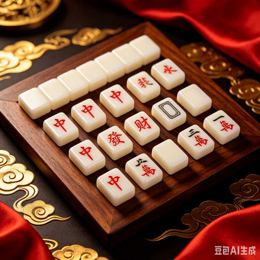 sandalwood mahjong set